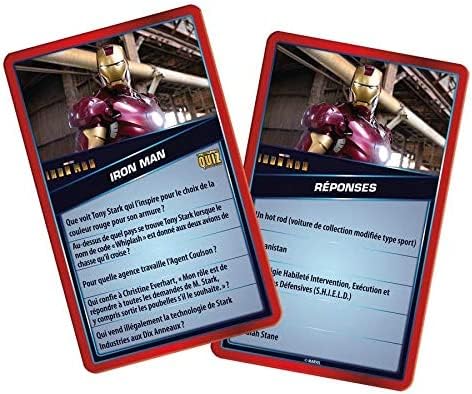 Winning Moves Top Trumps Battle Marvel Cinematic Universe Jeux de cartes Jeu de Société Jeu de Plateau Jeu de batailles Jeu de voyage De 2 à 6 joueurs A partir de . Version Française - vue 7