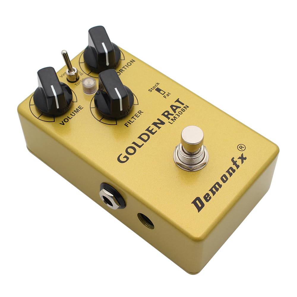 Amazon.com: Demon Fx DemonFx Golden Rat Distortion Pro Co