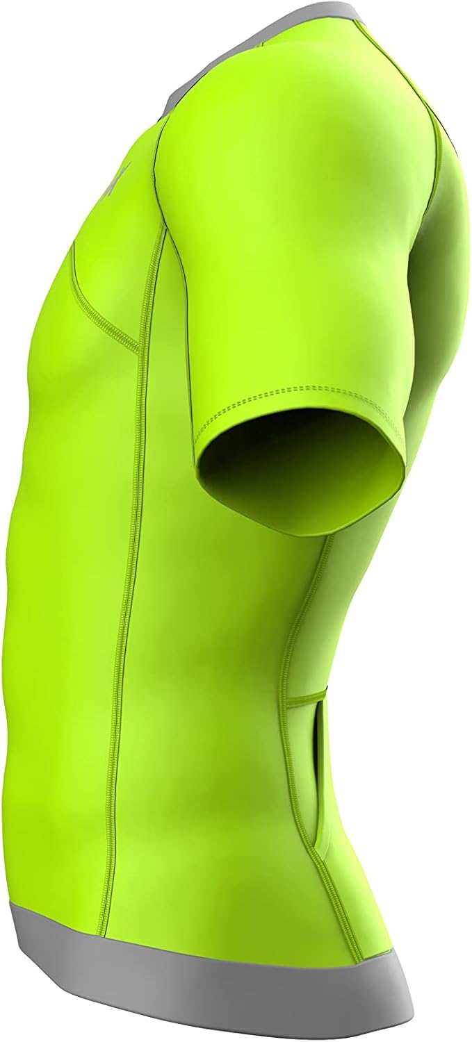 Sparx Men's Aero Tri Tank Short Sleeve Tri Tops Triathlon Tank Race Cycling Swim Bike Run