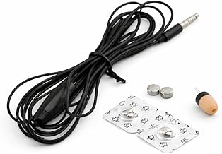 FREDI HD PLUS Invisible Mini Earpiece with Neckloop | Concealed in-Ear Design | Lightweight Magnetic Earbud | Clear Sound Audio Device for Mobile Phones | Comfortable & Secure Fit