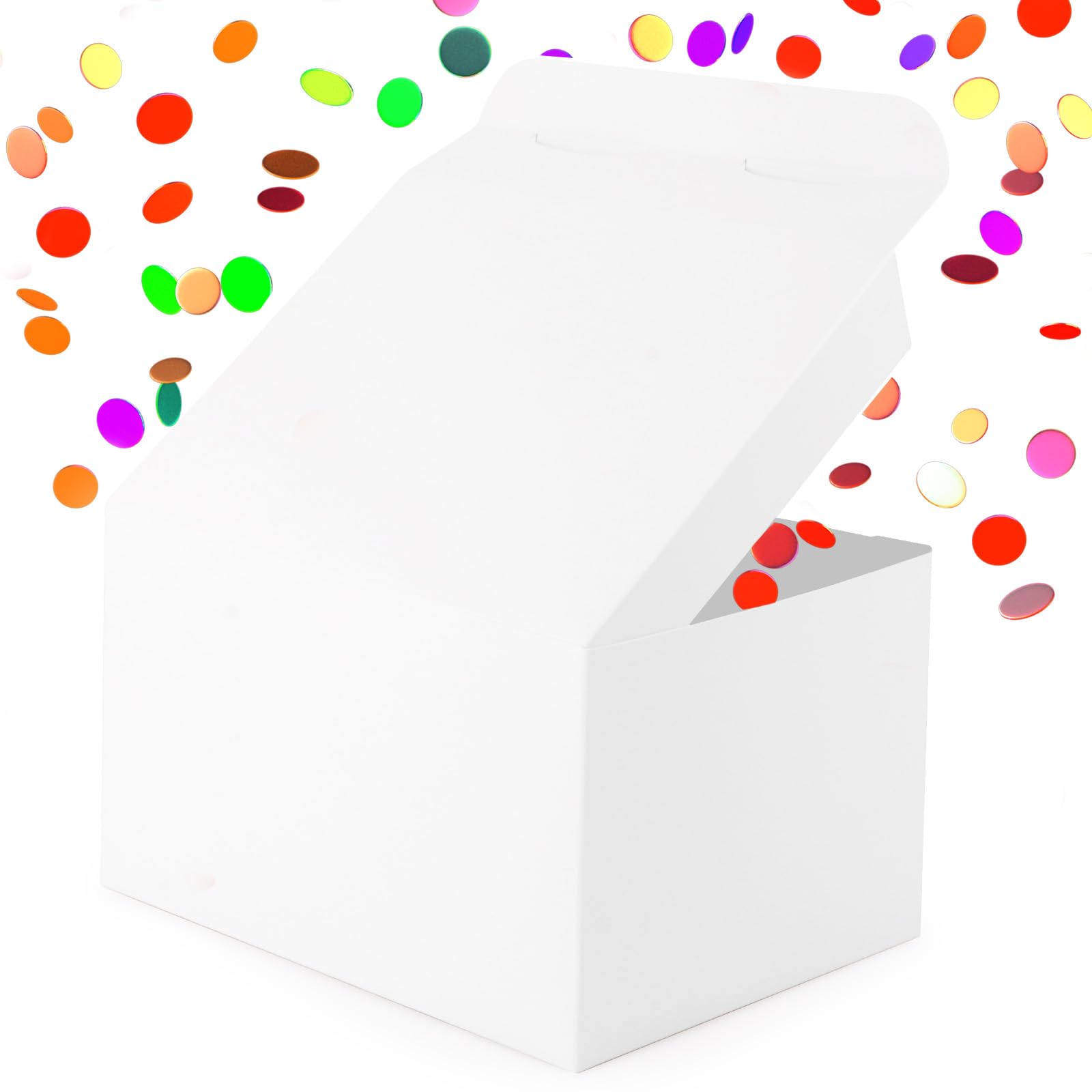 Hxezoc Gift Box DIY Gift Wrap Box Confetti Exploding, Surprise Prank Box Pop Up Paper Box For Birthday Party, Wedding Party, Baby Showers, Anniversary, Party Favors Supplies