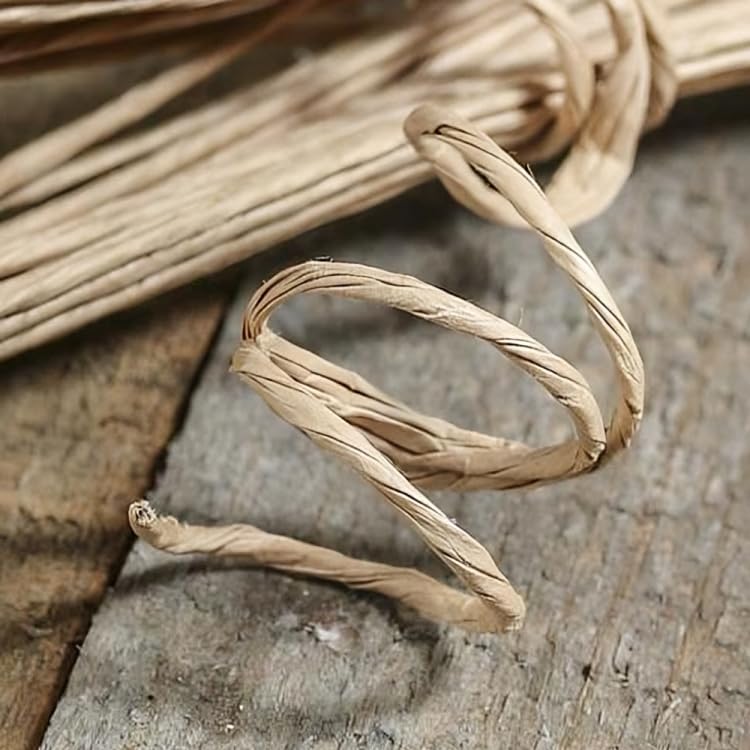 AM Caning Cane Webbing Paper Rafia for wieving Projects high Grade Strong Paper Made 1 kg-image-5