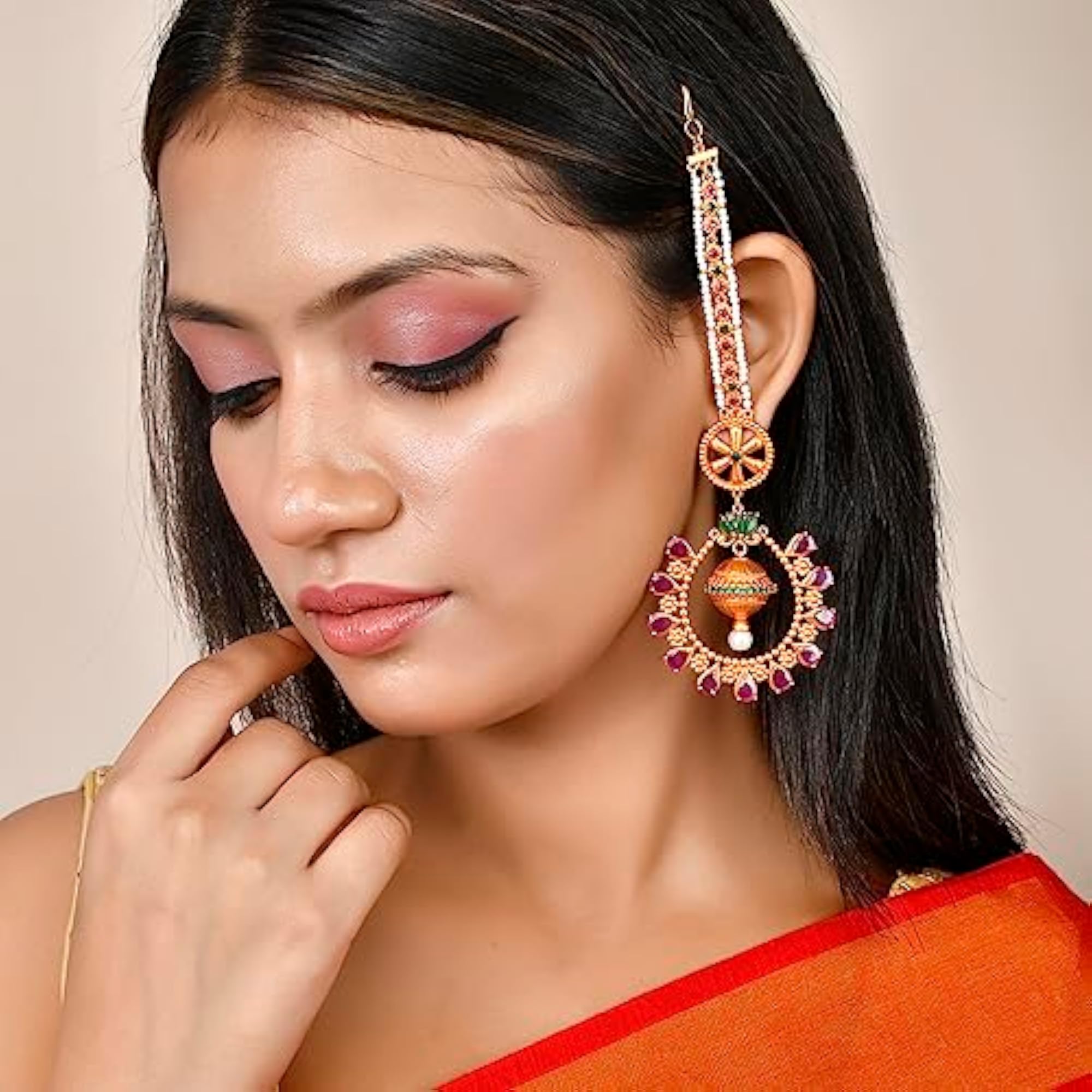 Bela Royal Long Earrings, Regal Style