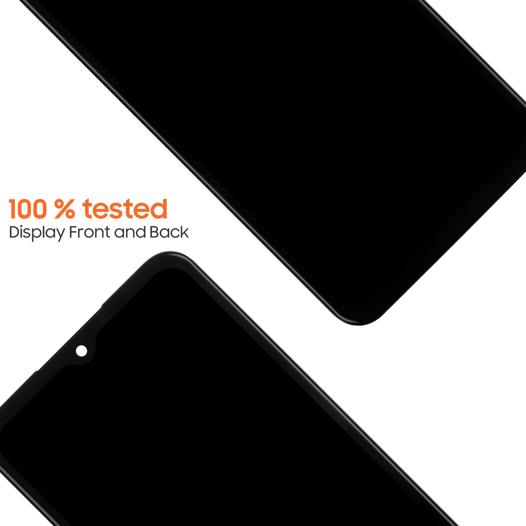 Incell - Schermo LCD per Samsung Galaxy A16 4G A165 Display Touch Screen Digitizer Assembly SM-A165F/DSB, A165F, A165F/DS (nero con telaio)
