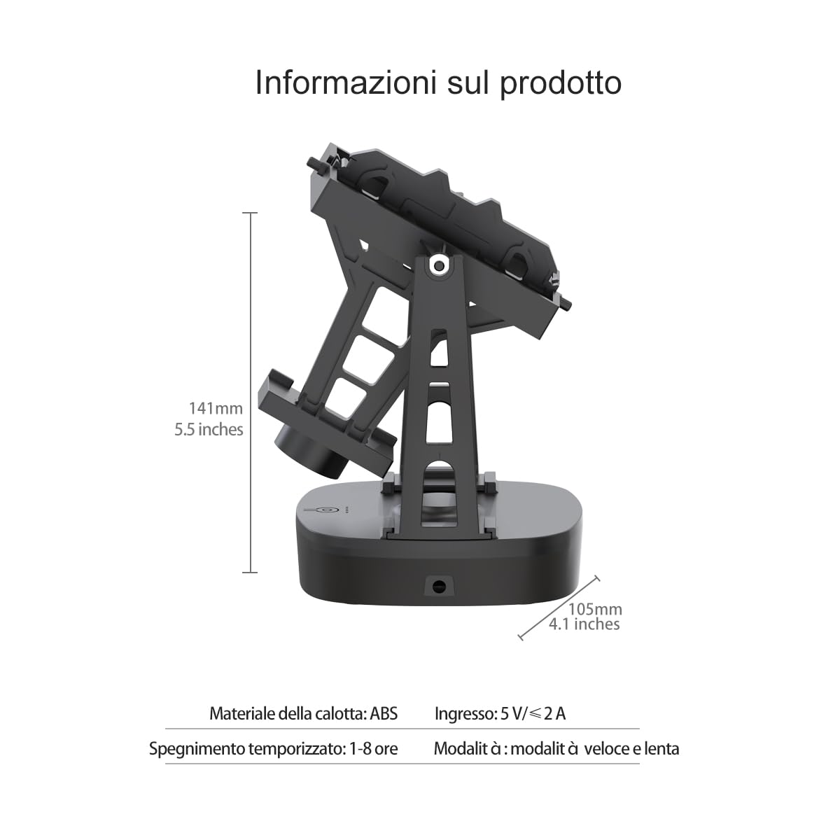 Accessoires de Balançoire pour Téléphone Portable Podomètre Marche Fonction d'arrêt chronométrée Deux Postures d'oscillation