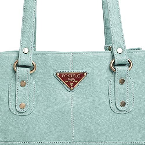 Image of Fostelo Women's Nightingale Satchel Tote Handbag for Women | Ladies Purse | Stylish Shoulder Bag | Gift For Women