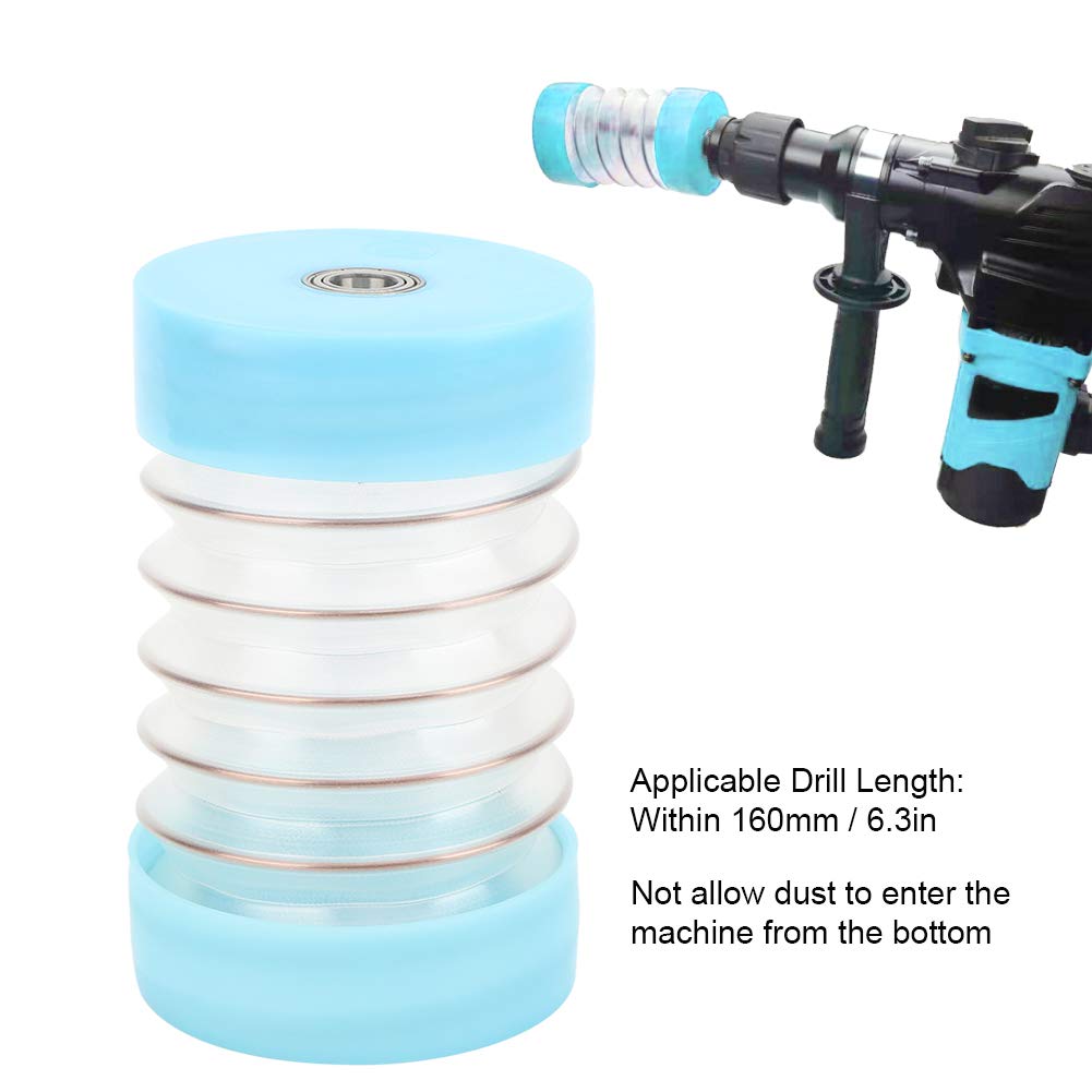 Drill Dust Cover, Drill Dust Cover, Electric Hammer Dust Cover Drill Dust Proof Cover Electric Hammer Accessories FCM110, Vacuum and, Hammer Drills Drill dust Collector (Round Handle) dust Collector