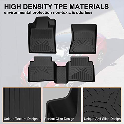image for KIWI MASTER Floor Mats Compatible for 2019-2021 Nissan Altima Accessor