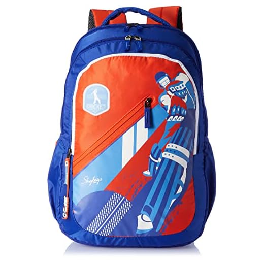 Skybags Casual Backpack 34L with 3 Spacious Compartments, Front Pocket & Built to Last Shoulder Strap | Blue | Riddle