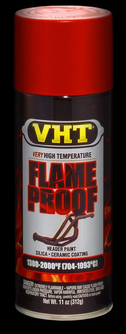 VHT ESPB10200 Flameproof Coating Flat Black Quart, 32. Fluid_Ounces