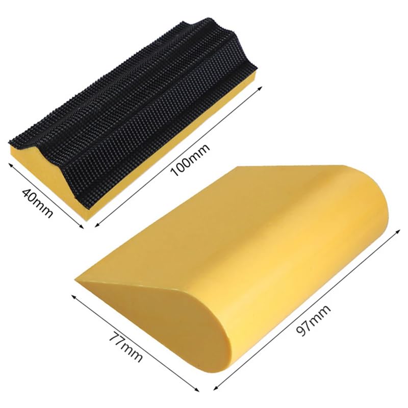 16Pcs Sanding Pad Polishing Disc Sanding Block Grinding Sponge for Hook Abrasive Tool Sanding Block Pad Accessories