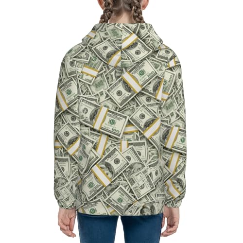 Long Sleeve Hoodies Pullover with Pockets for Teens Girls Boys Running Daily4