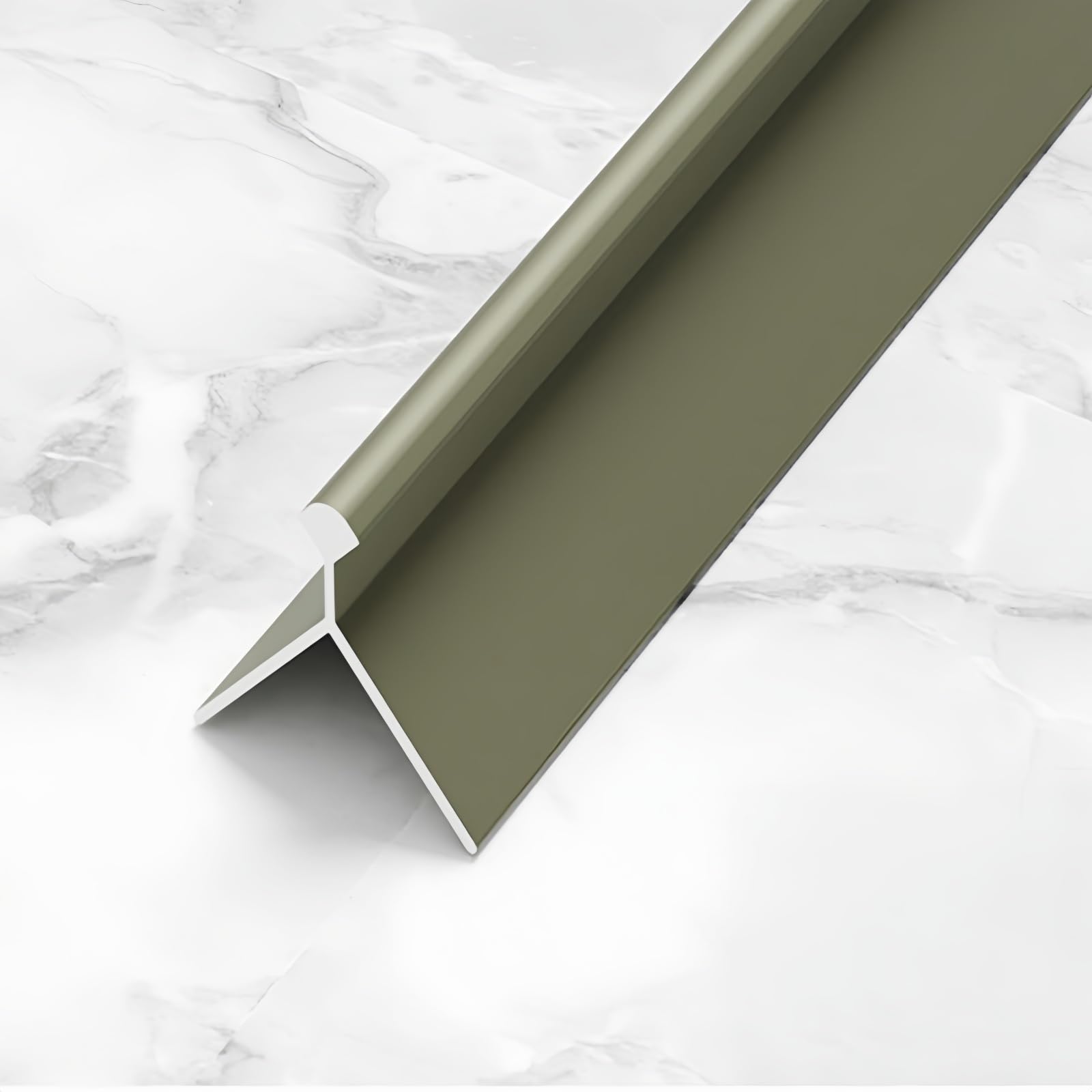 Fliesenwinkel Aluminium Bogen für Wand und Wand 8-16 mm 90 cm 3 Stück Rostfrei Schutzleiste Dekorativ Badfliesenleisten (Champagner, 16mm)