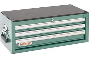Grizzly Industrial 3-Drawer Cabinet with Ball Bearing Slides