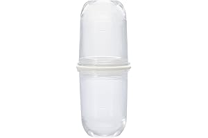 Hario Clear Plastic Latte Shaker, 70ml - Perfect for Making Rich, Foamy Lattes at Home