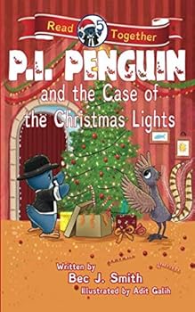 Paperback P.I. Penguin and the Case of the Christmas Lights Book