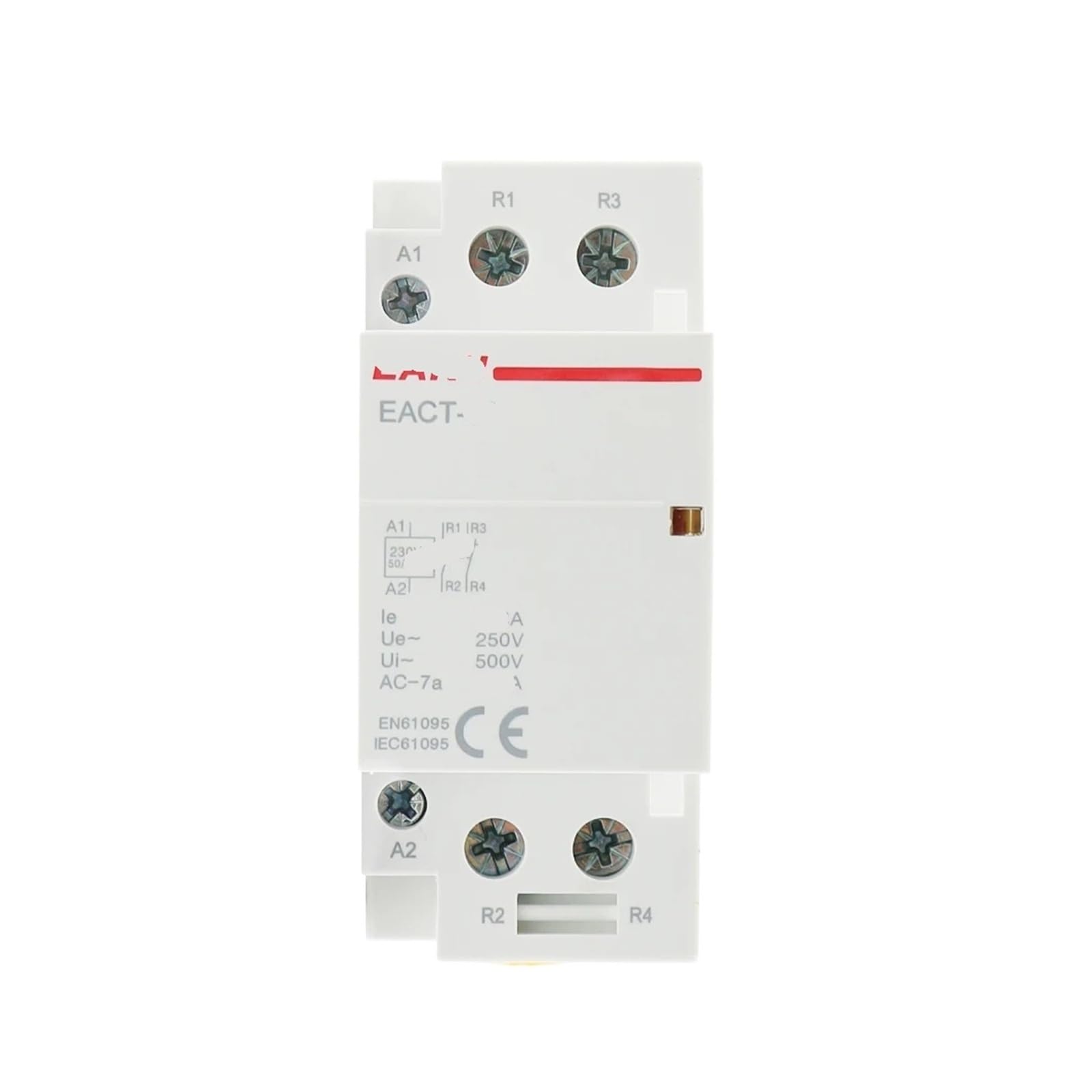 Contactor de CA, 2P, 32A, 2NO, 2NC