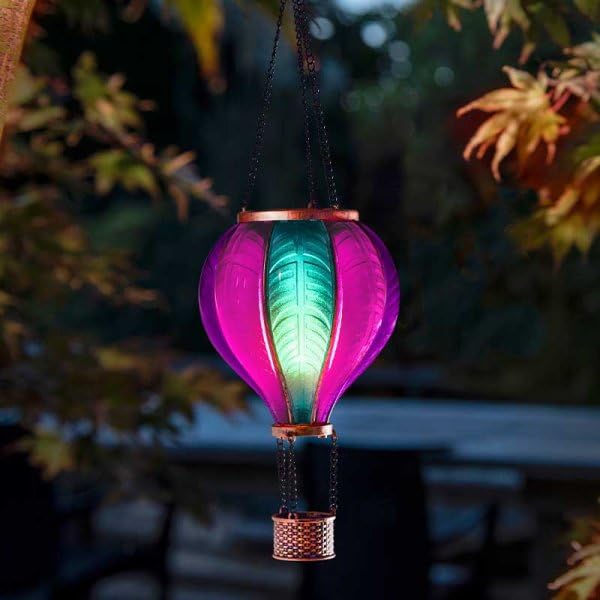 Garden Mile Hot Air Balloon Solar Garden Light
