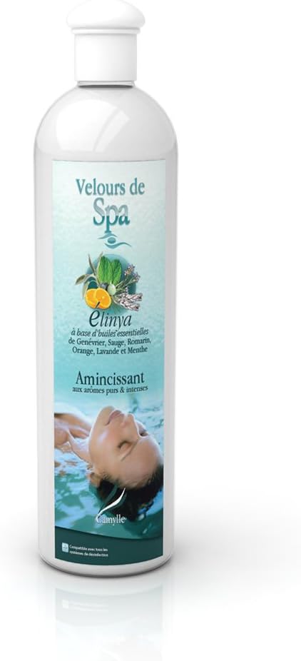 Camylle - Hot Tub Fragrance Elinya - Spa Fragrance Made from 100% Pure and Natural Essential Oils - A Slimming Agent with Pure Intense Aromas - 500ml
