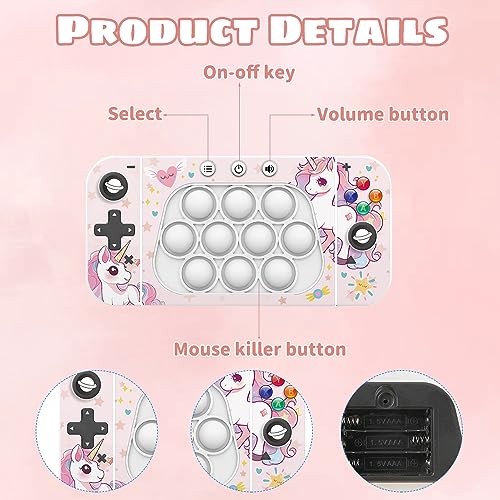 FENGQ Gioco a Spinta Rapida, Giocattolo Pop It