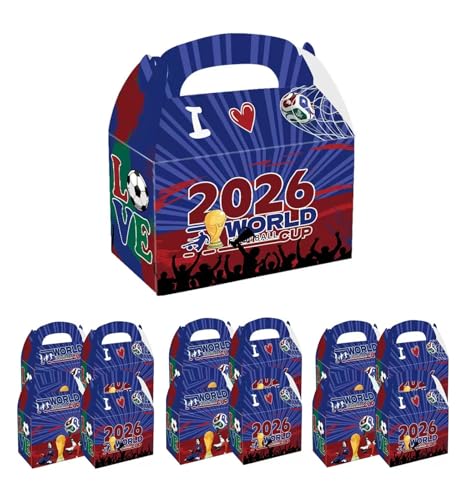 Boîtes cadeaux de football pour anniversaire enfant et soirée match Coupe du monde 2026
