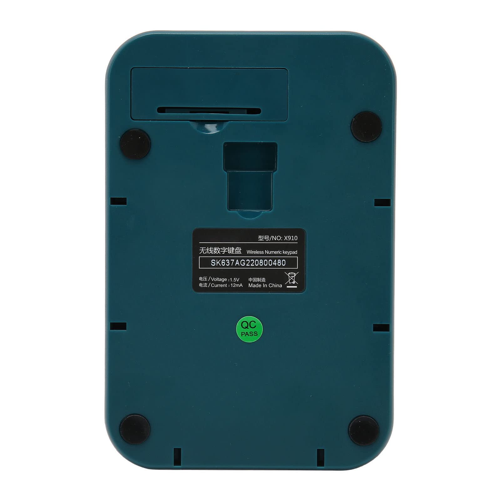 Tastierino Numerico USB, Tastierino Numerico Meccanico per Laptop, Tastierino Numerico per Macchina da Scrivere a Colori retrò a 18 Tasti per XP, per (Colore verde scuro)