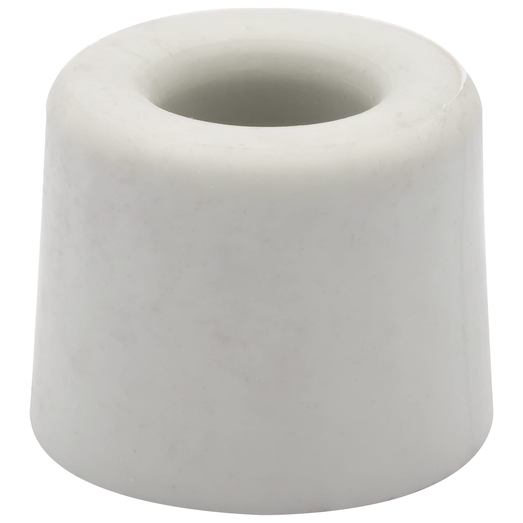 Wagner Doorstop Volcano Small - Ø 30 x 24 mm, Grey Retro Style Buffer Made of Solid Rubber, to be Screwed on Floors or Walls - 15205021
