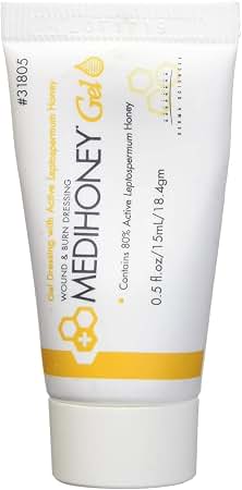 Improved Medihoney Gel Wound and & Burn Dressing from Derma Sciences, 0.5 oz