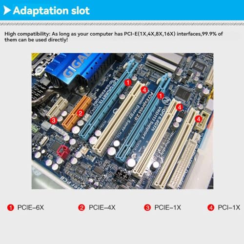 Tarjeta de Red Dual RJ45 I350-T2 PCIe x1 Gigabit Ethernet para PC de Escritorio 10/100/1000Mbps miniatura 7