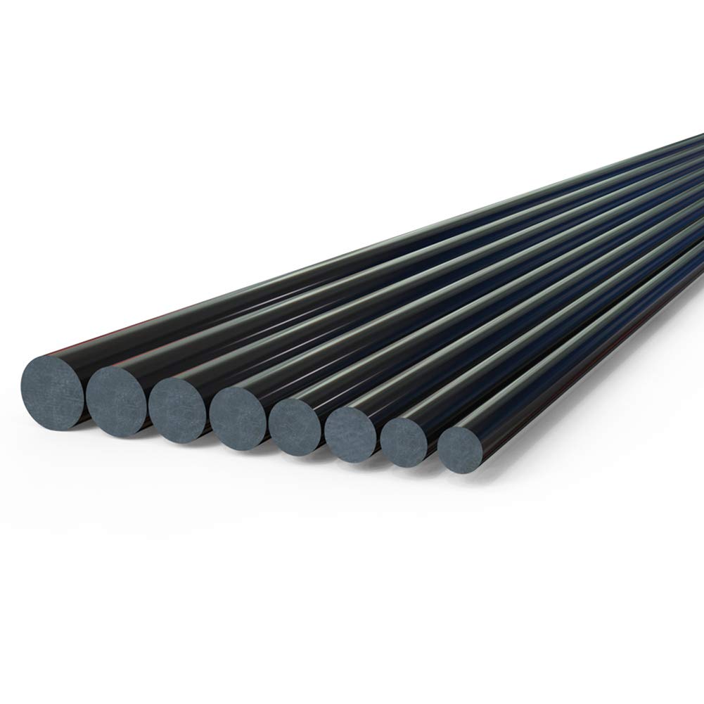 Carbon-Faser-stäbe Für Rc Flugzeug DIY Quadcopter Flügel Rohr Arm Bar (500 Mm Länge)-10pcs-5mm