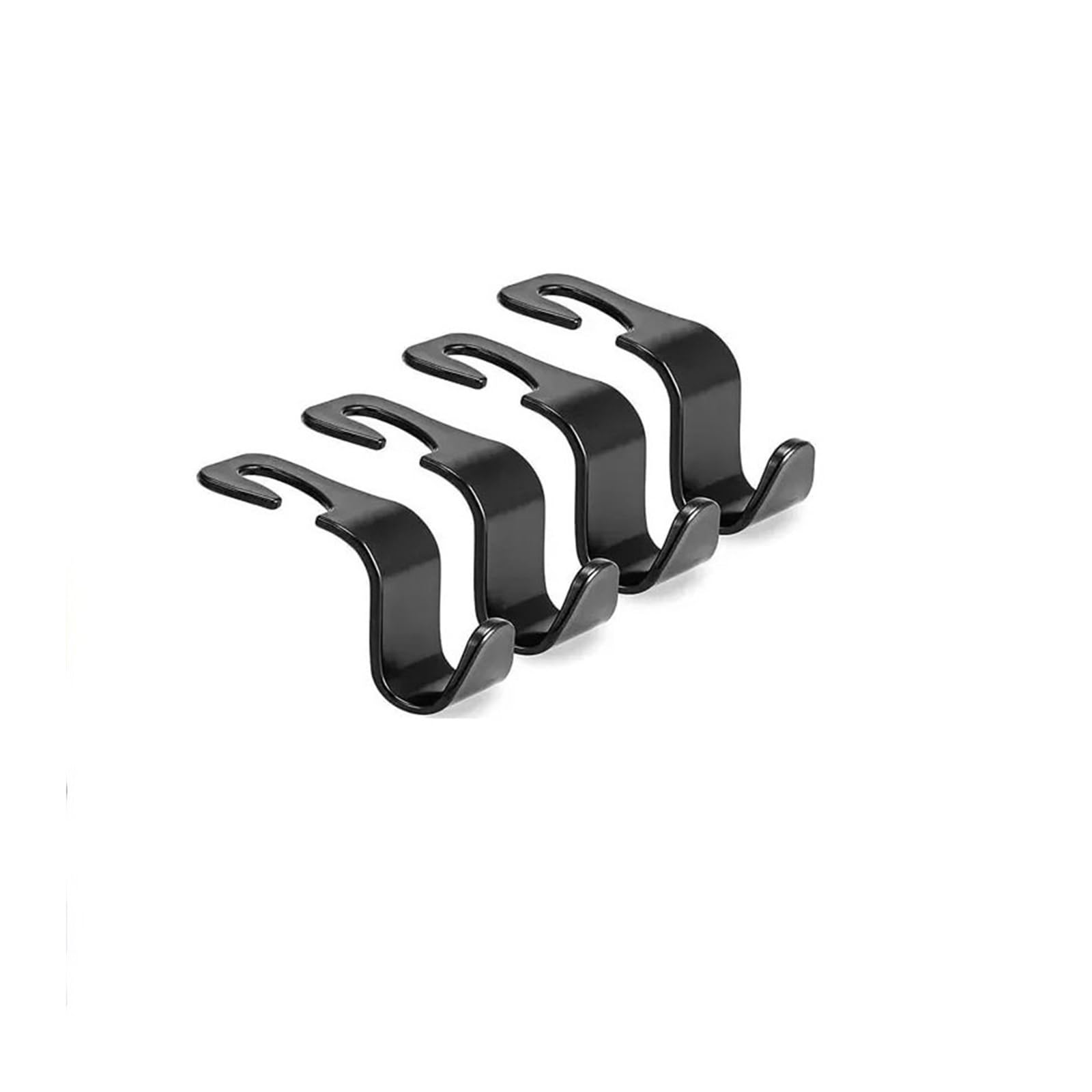 KXFVYNE Car Headrest Hook for Auto Back Storage Organizer Hanger Holder for Handbag Purse Bags Clothes Coats(1PC)