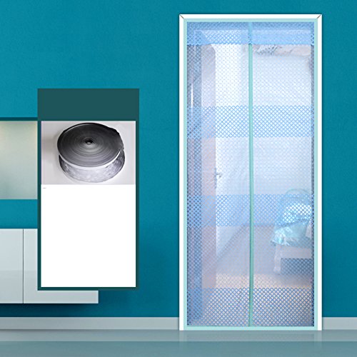 Mosquitera magnética para puertas anti mosquito en sala de estar 2