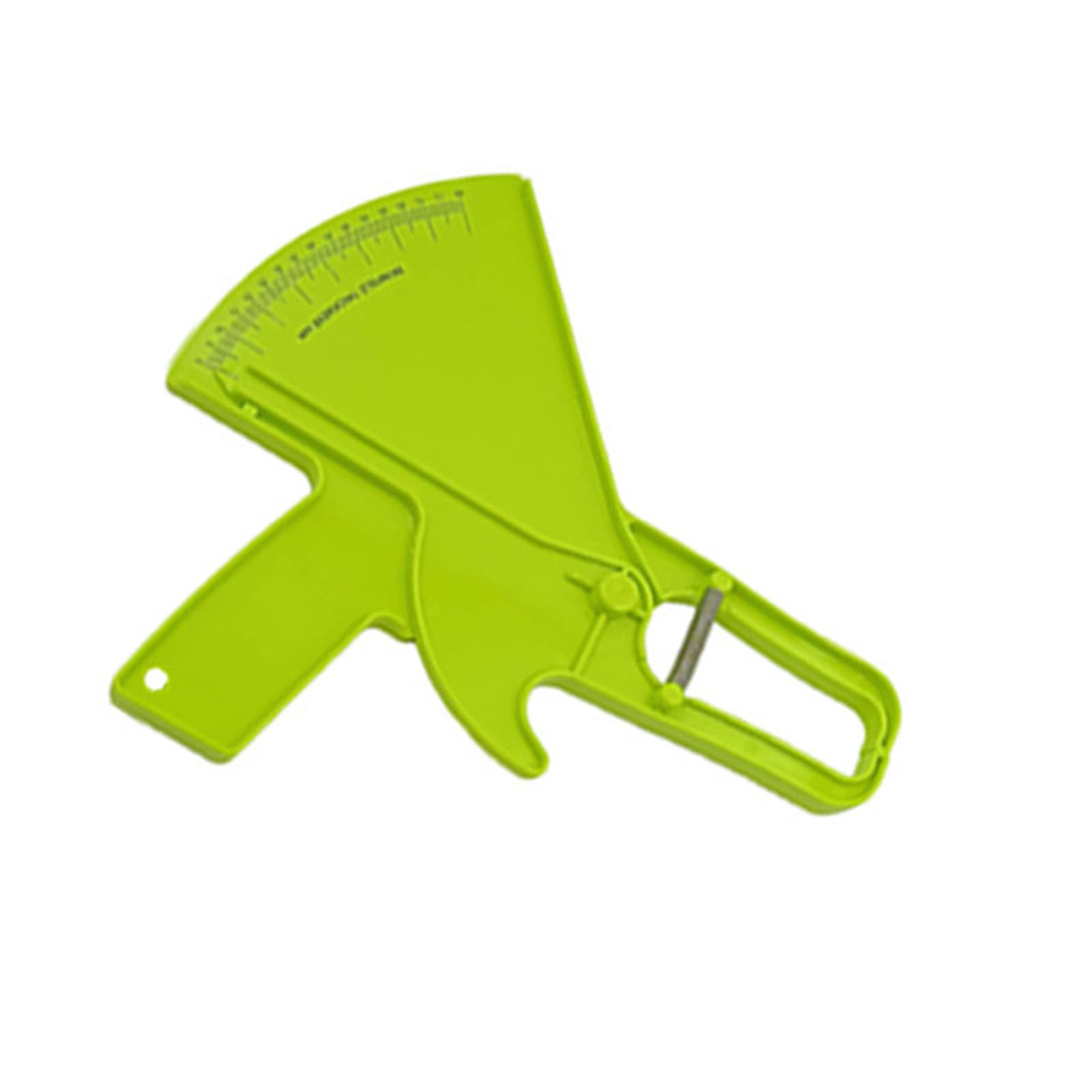 Hsioluted Green Body Fat Caliper With Easy Read Scale For Fitness Measurement Skinfold Measure