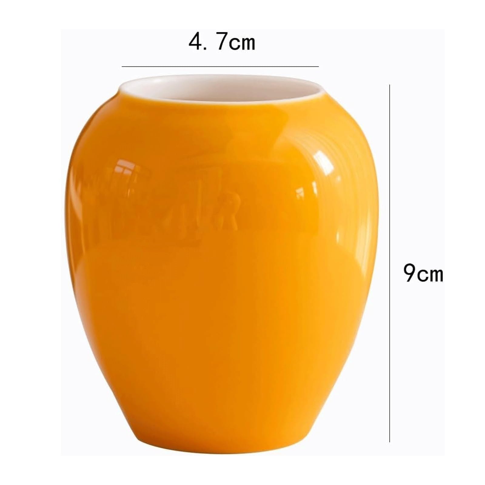 Ceramiczny wazon na kwiaty i rośliny, nowoczesny dekoracyjny wazon domowy o minimalistycznym wzornictwie