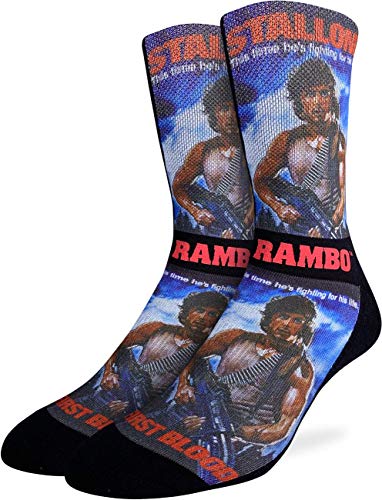 Good Luck Sock Men s Rambo, First Blood Socks, Adult