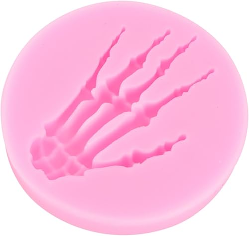 Miniatura 1 de Moldes de silicona para chocolate, moldes de caramelo, moldes de fondant, moldes de esqueleto de Halloween, moldes de chocolate de Halloween, moldes