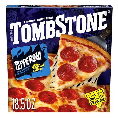 Tombstone Original Crust Pizza, Frozen Pepperoni Pizza, Frozen Pizza