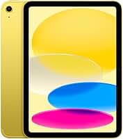 Apple 2025 iPad (Wi-Fi + Cellular, 256 GB) - Amarelo (A16)