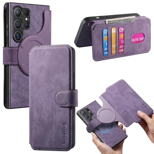Étui magnétique Samsung S22 Ultra avec blocage RFID anti-piratage