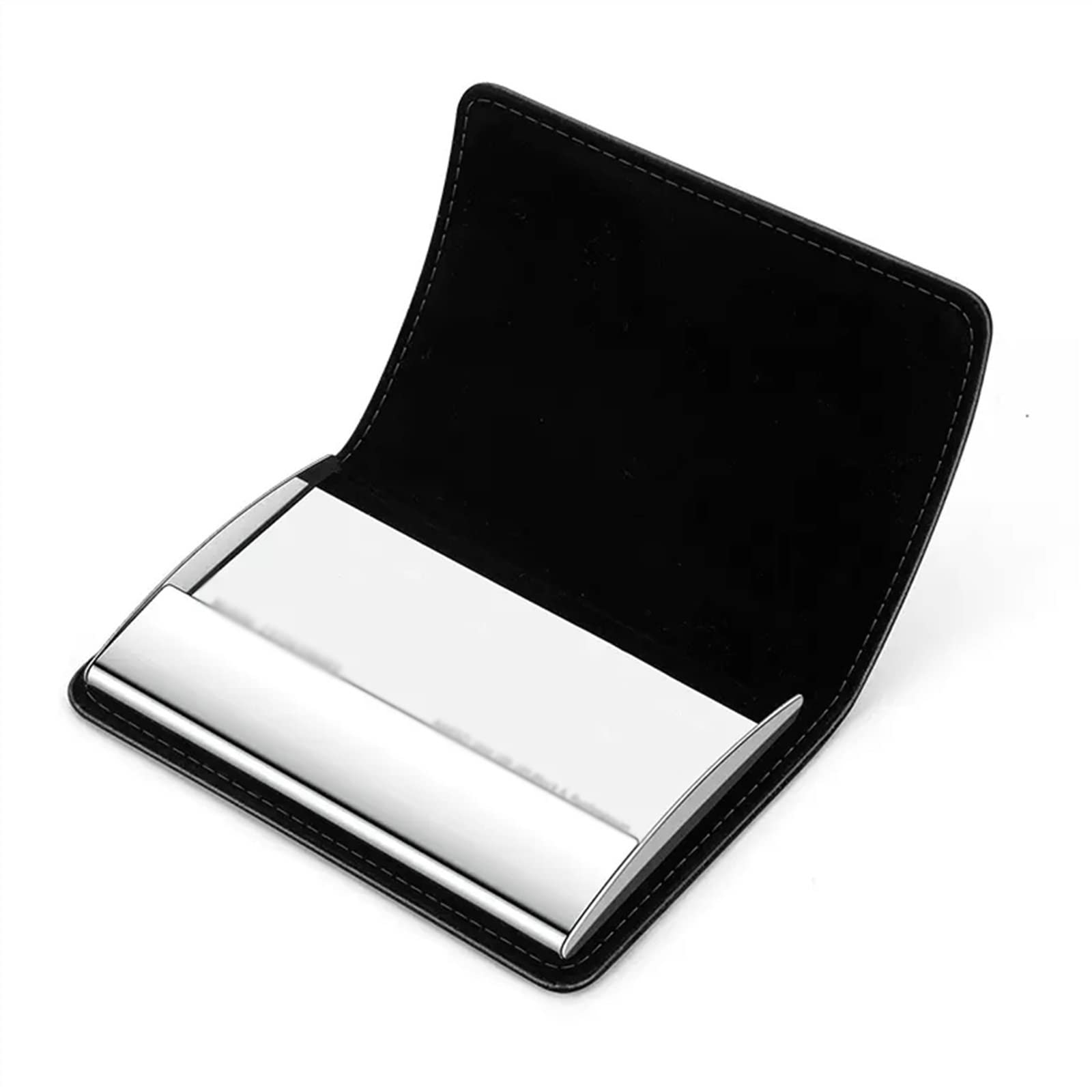 Scatola per biglietti da visita Porta biglietti da visita Custodia per biglietti da visita portatile da uomo e donna Borsa per biglietti da visita Libro per biglietti da visita