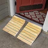 [Las mejores ideas para regalos]: cuando los miembros de su familia tienen movilidad limitada, puede dar un regalo amoroso. Las rampas móviles permiten que los discapacitados o los ancianos pasen con seguridad del interior al exterior o al patio. Esto es lo que necesitan.