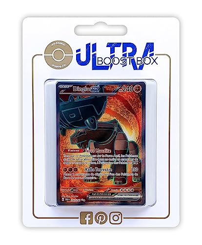 Dinglu ex 243/193 Coffret Cadeau Pokémon Évolutions à Paldea 10 Cartes Françaises pour Enfant