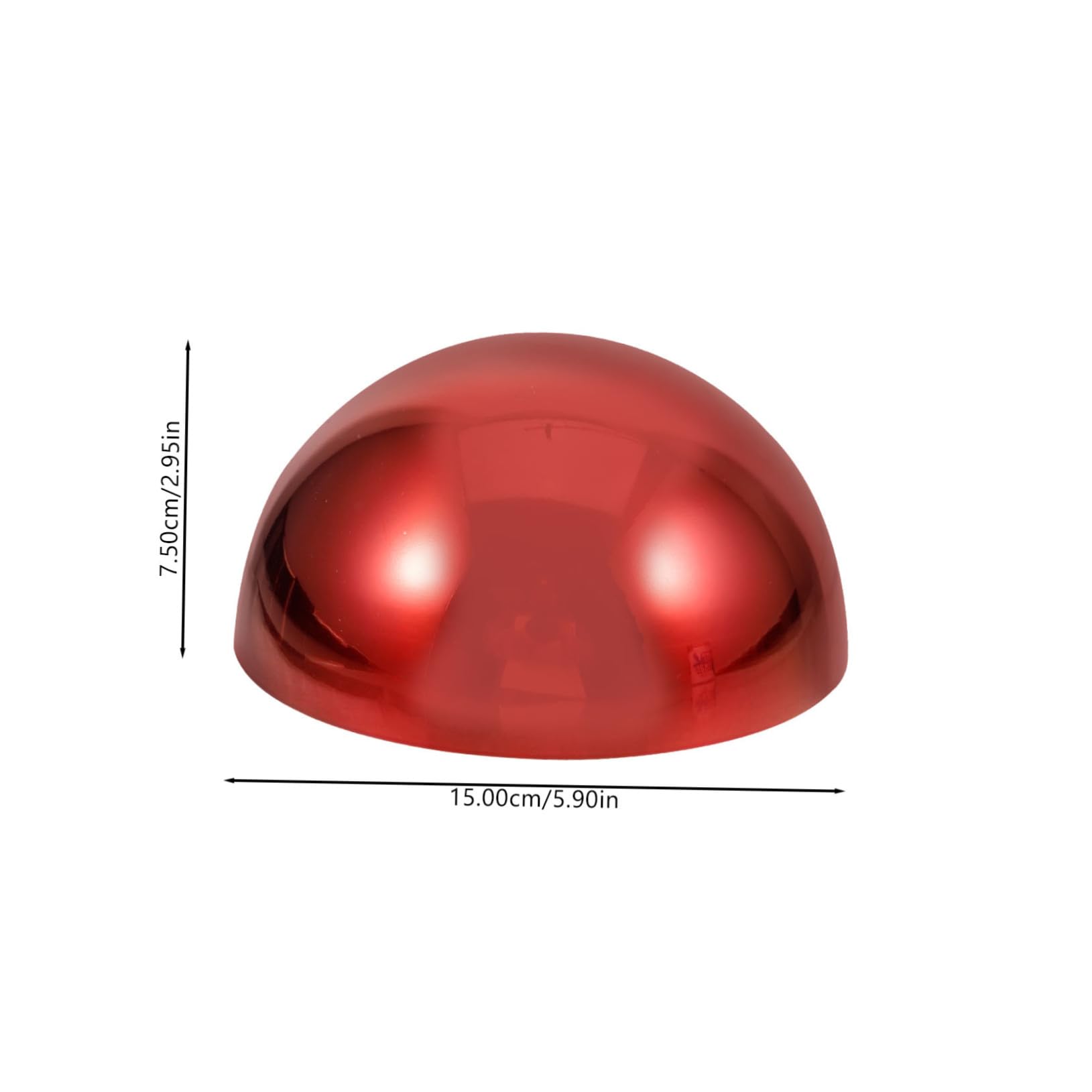 POPETPOP Garden Hemisphere Balls Polished Mirror Spheres for Outdoor Reflections