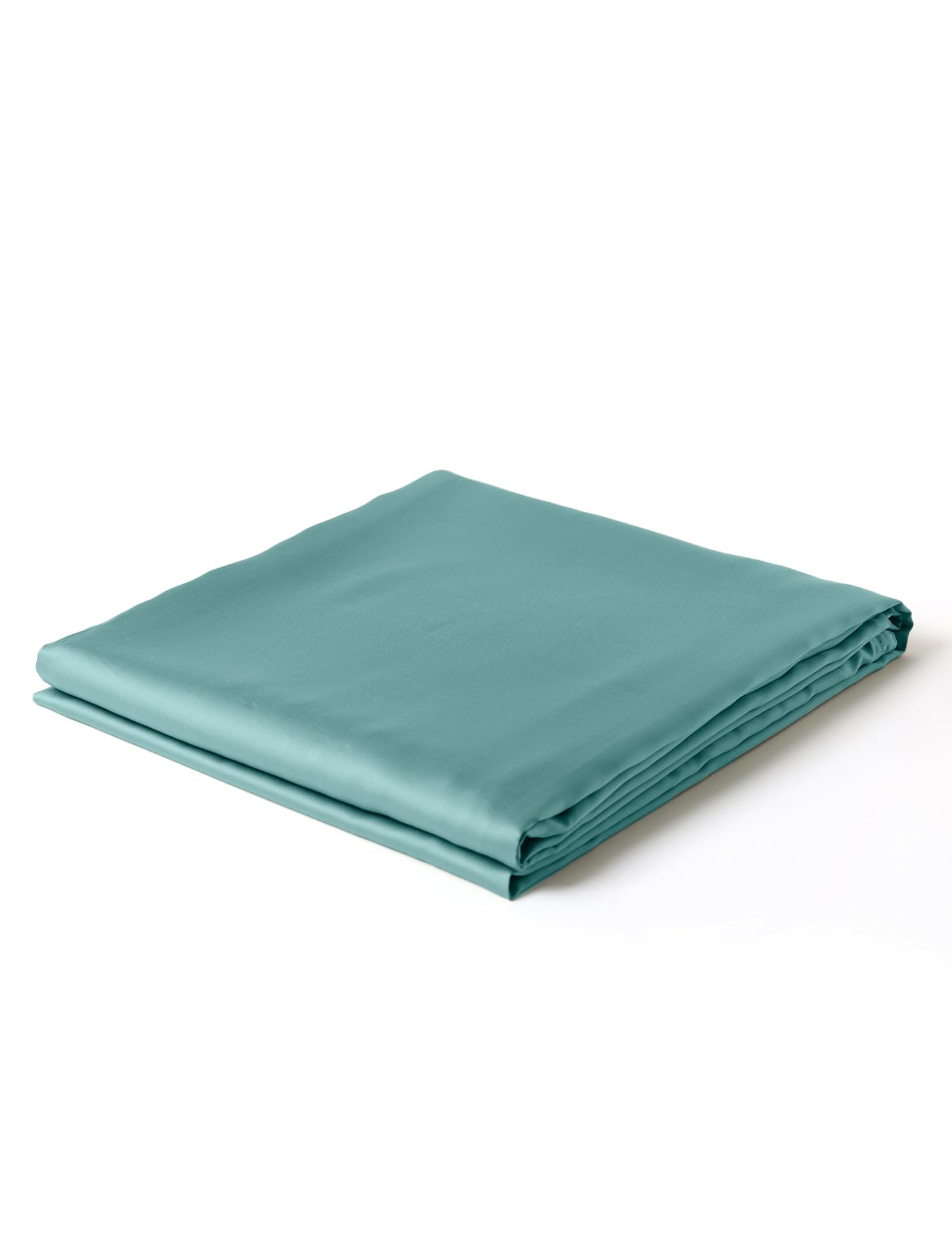 YnM Exclusive Cooling Duvet Cover for Weighted Blankets with 16 Strings (Sea Grass, 88"x104")