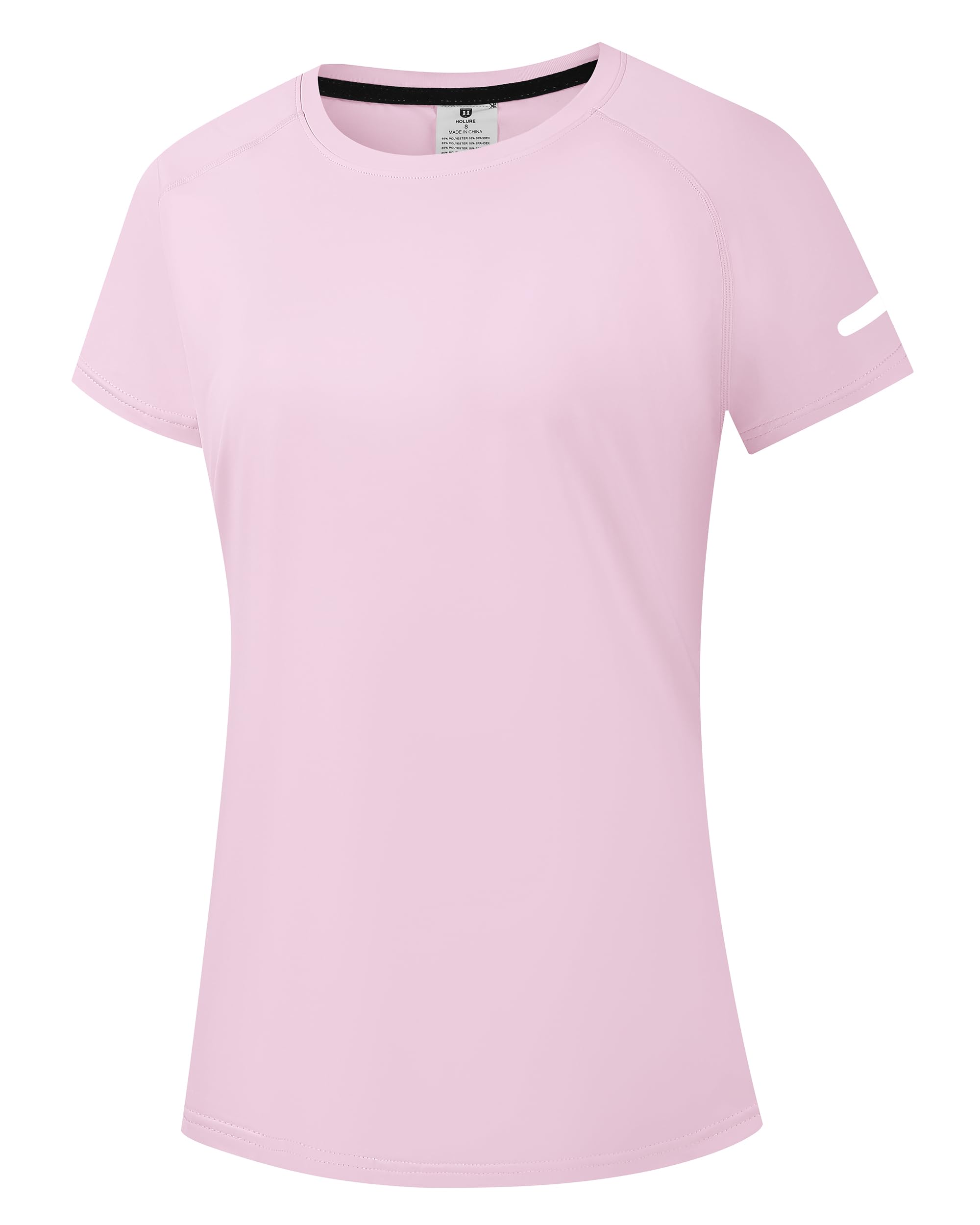 Women's Rash Guard UPF 50+ Sonnenschutz Kurz/Langarm T-Shirts Leichte, schnell trocknende SPF UV Schwimm Shirts