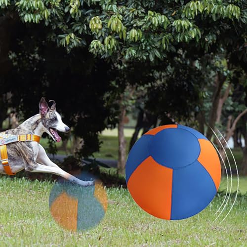 Jouets gonflables pour chien orange entraînement interactif - 4