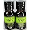 Macadamia Deluxe Oil Pure & Natural Healing Treatment for Hair and Skin Travel Size 2 pack Each Bottle .33 oz(10ml)