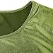 Lmdudan Off Shoulder Tops for Women Short Sleeve Asymmetrical Neck T Shirts Sparkly Glitter Sexy Evening Club Party Blouse Green