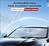 Sun Protection Car Windscreen for Aston Martin DB9 Volante(2012-2016),Complete UV Barrier & Heat Reduction | Compact Roll-Up Design | Durable Construction for Interior Protection #1