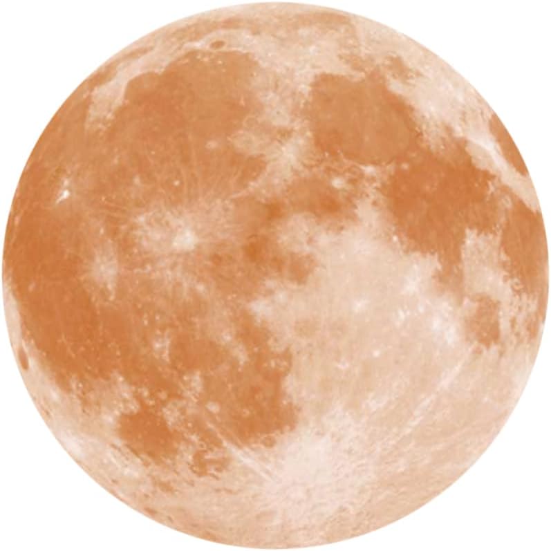 1PC Wall Decal Wall Decors Moon Wall Mural Glow in The Dark Wall Art